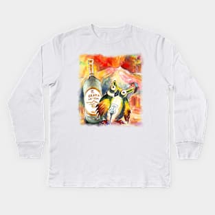 Grappa Dell Etna Kids Long Sleeve T-Shirt